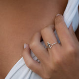 Bow & Arrow Ring ~Sterling Silver 925~ SMR059 - Maresia Jewelry