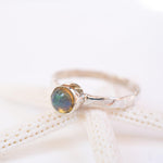 Ethiopian Opal Ring ~ Sterling Silver 925 ~ MR209 - Maresia Jewelry