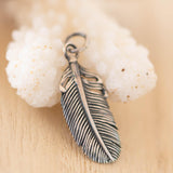 Feather Pendant ~ Sterling Silver ~ SMP053 - Maresia Jewelry