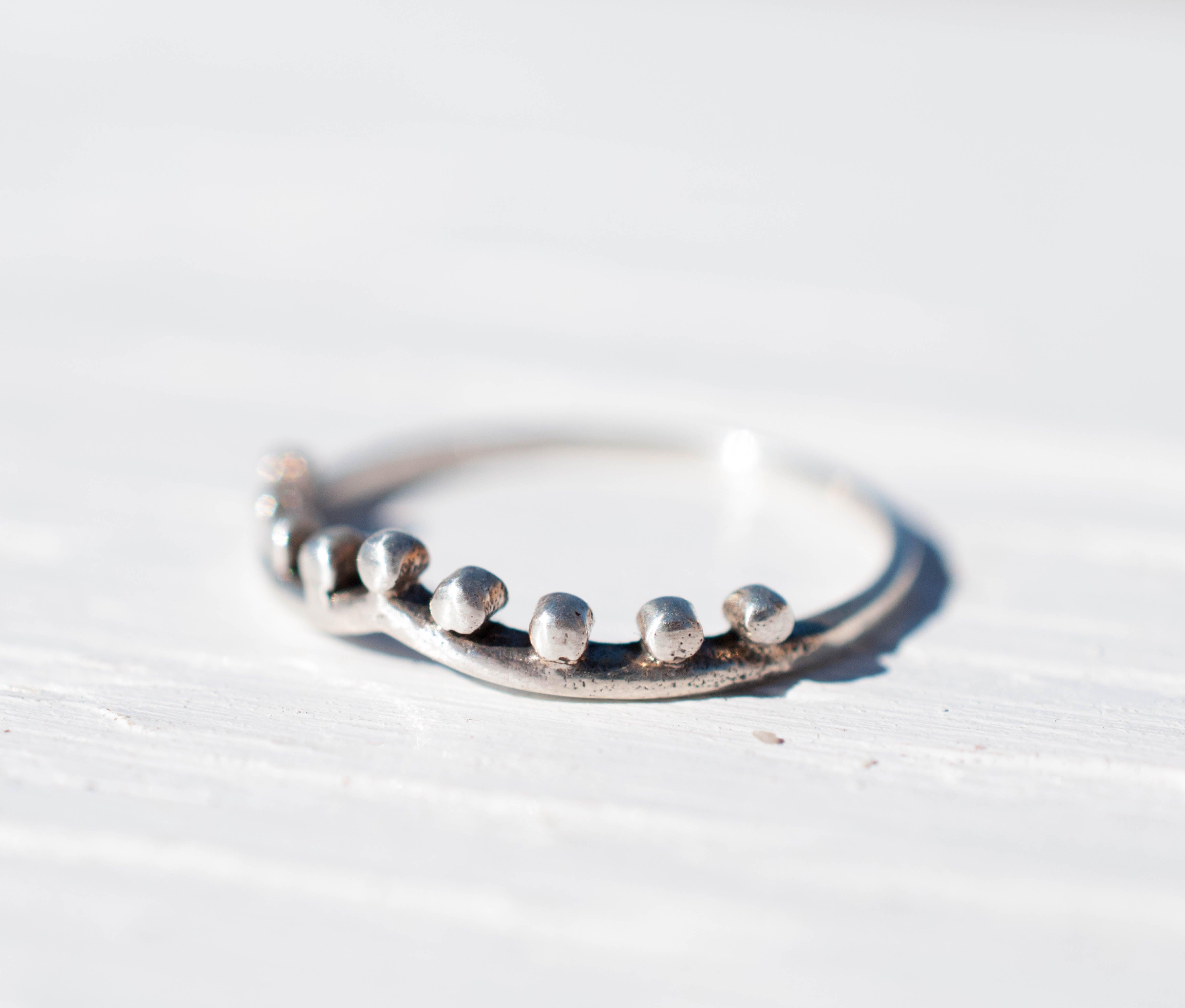 Karla Ring~ Sterling Silver 925~ SMR - Maresia Jewelry