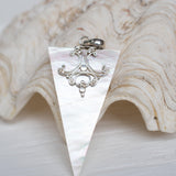 Pendant ~ Mother of Pearl ~ Sterling Silver 925 ~SMP022 - Maresia Jewelry