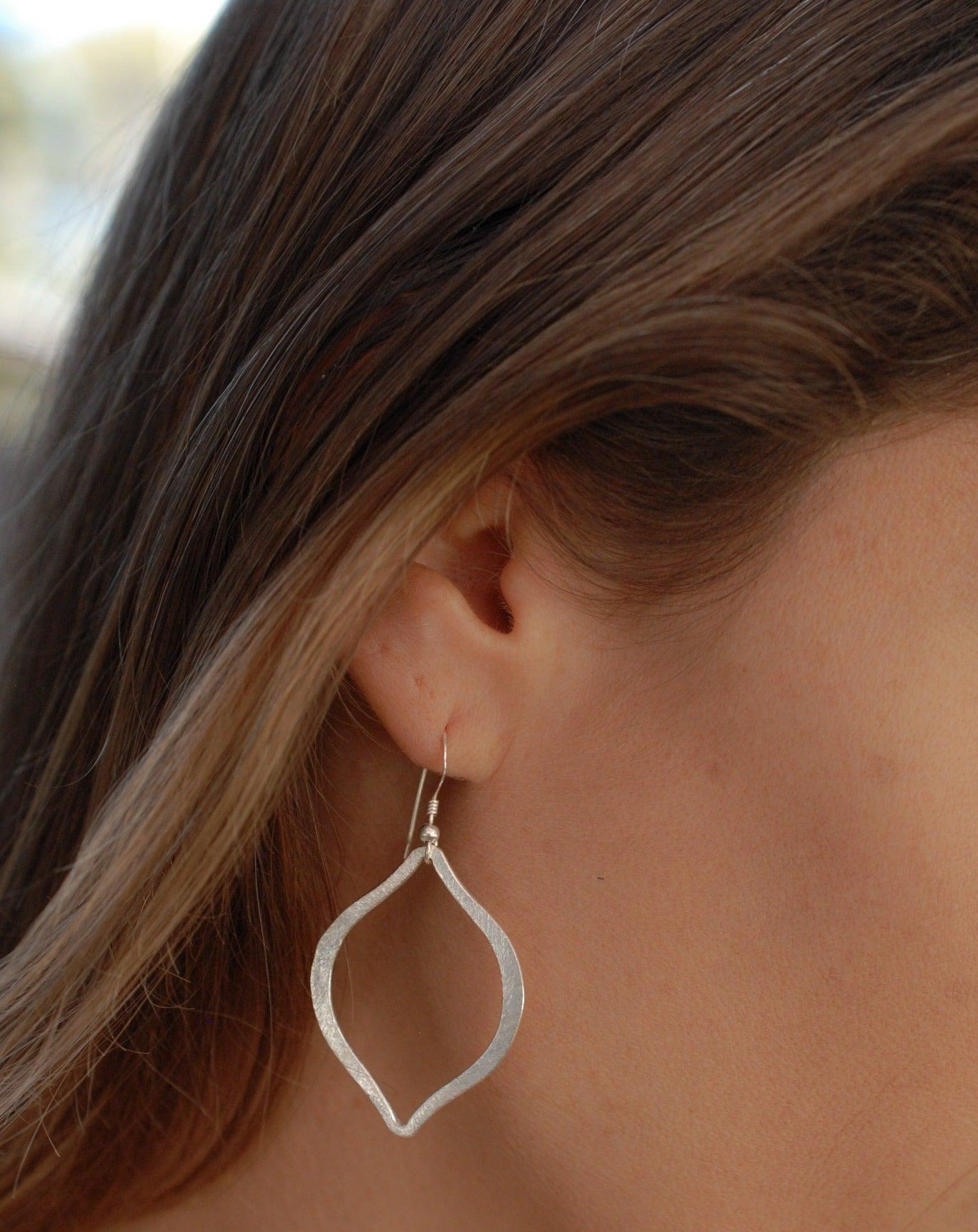Silver Earring ~ Sterling Silver or Gold Filled Earwire ~ ME025 - Maresia Jewelry