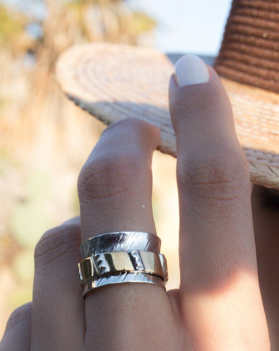 Spinner Ring~ Sterling Silver 925 ~MS019 - Maresia Jewelry