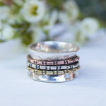 Spinner Ring ~Sterling Silver 925 ~MS008 - Maresia Jewelry