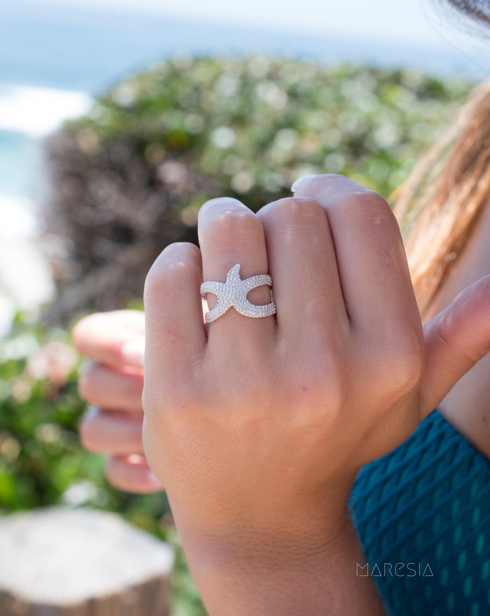 star-fish-ring-sterling-silver
