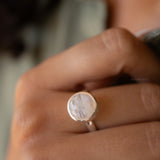 Moonstone ~ Ring ~ Sterling Silver 925 ~ MR129 - Maresia Jewelry