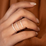 Textured Ring ~ Sterling Silver 925 ~MR145A - Maresia Jewelry