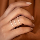 Textured Ring ~ Sterling Silver 925 ~MR145A - Maresia Jewelry