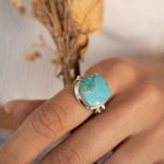 Alice Ring ~ Turquoise ~ Sterling Silver 925 ~ MR259 - Maresia Jewelry