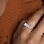 Carine Ring ~ Moonstone ~ Sterling Silver 925 ~ MR233 - Maresia Jewelry