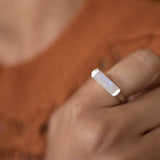 Carine Ring ~ Moonstone ~ Sterling Silver 925 ~ MR233