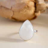 Floripa Moonstone Ring ~ Sterling Silver 925 ~ MR247