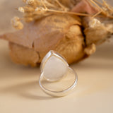 Floripa Moonstone Ring ~ Sterling Silver 925 ~ MR247