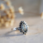 Maui Ring ~ Blue Topaz ~ Sterling Silver 925 ~MR093 - Maresia Jewelry