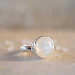 Moonstone ~ Ring ~ Sterling Silver 925 ~ MR129 - Maresia Jewelry