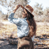 Agata Hat ~ Suede ~ MH018