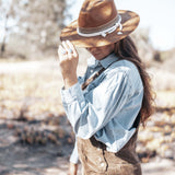 Agata Hat ~ Suede ~ MH018