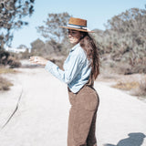 Fabiola Hat ~ Suede ~ MH019