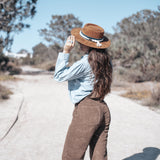 Fabiola Hat ~ Suede ~ MH019