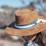 Fabiola Hat ~ Suede ~ MH019