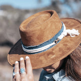 Fabiola Hat ~ Suede ~ MH019