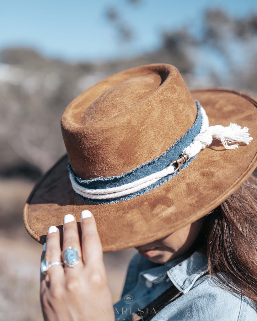 Fabiola Hat ~ Suede ~ MH019