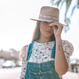 Janice Hat ~ Straw Hat ~ MH021