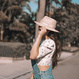 Janice Hat ~ Straw Hat ~ MH021