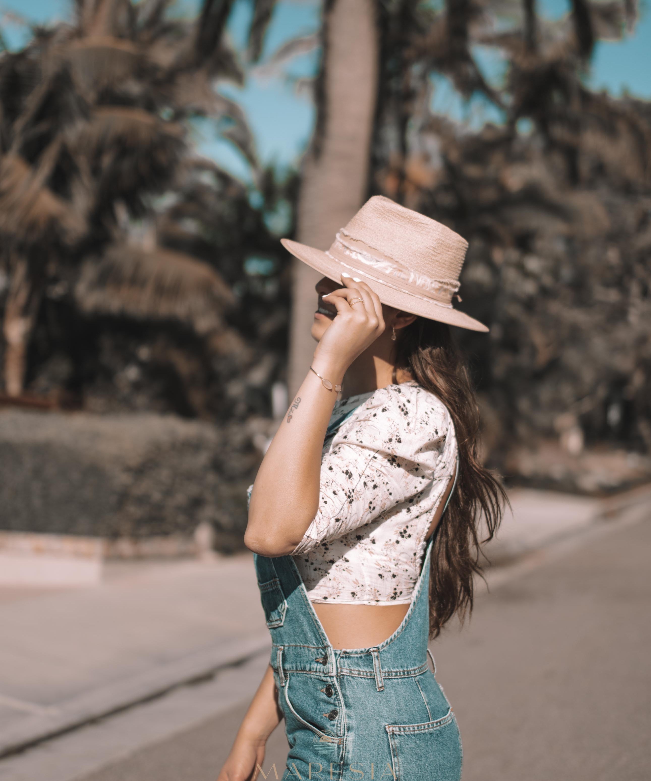 Janice Hat ~ Straw Hat ~ MH021