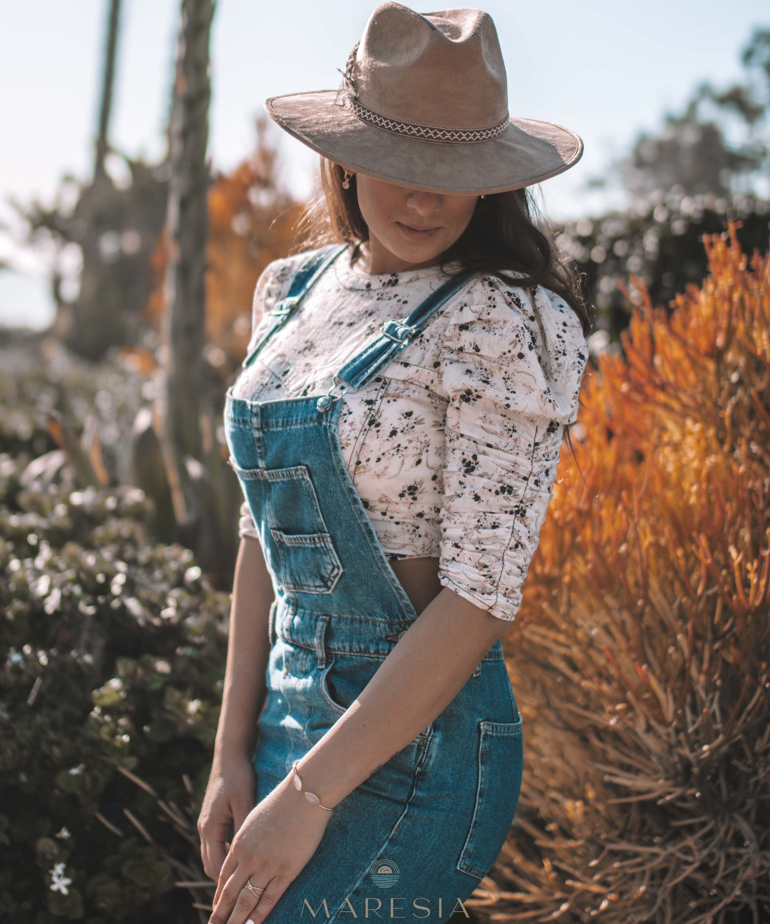 Nati Hat ~ Suede ~ MH013 - Maresia Jewelry