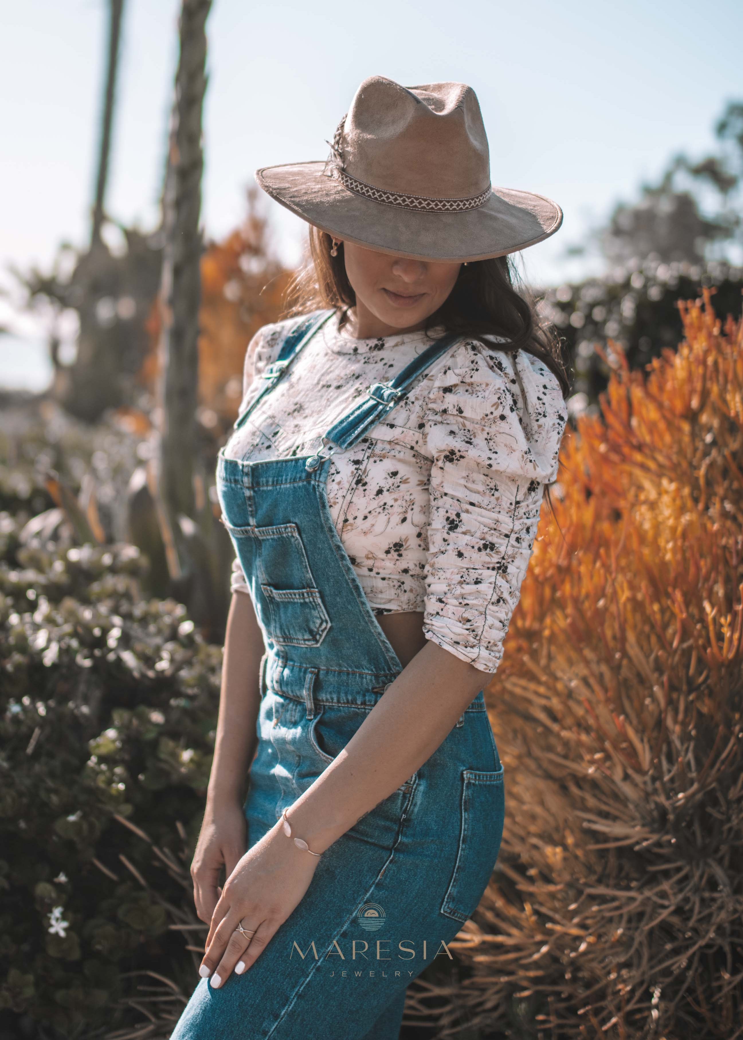 Nati Hat ~ Suede ~ MH013 - Maresia Jewelry