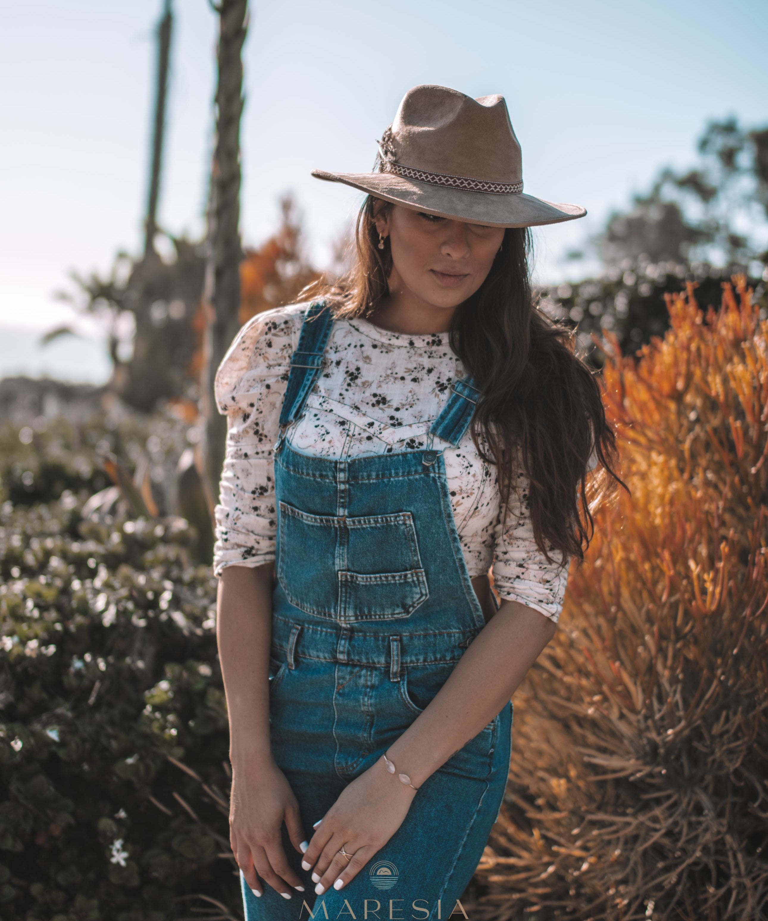 Nati Hat ~ Suede ~ MH013 - Maresia Jewelry