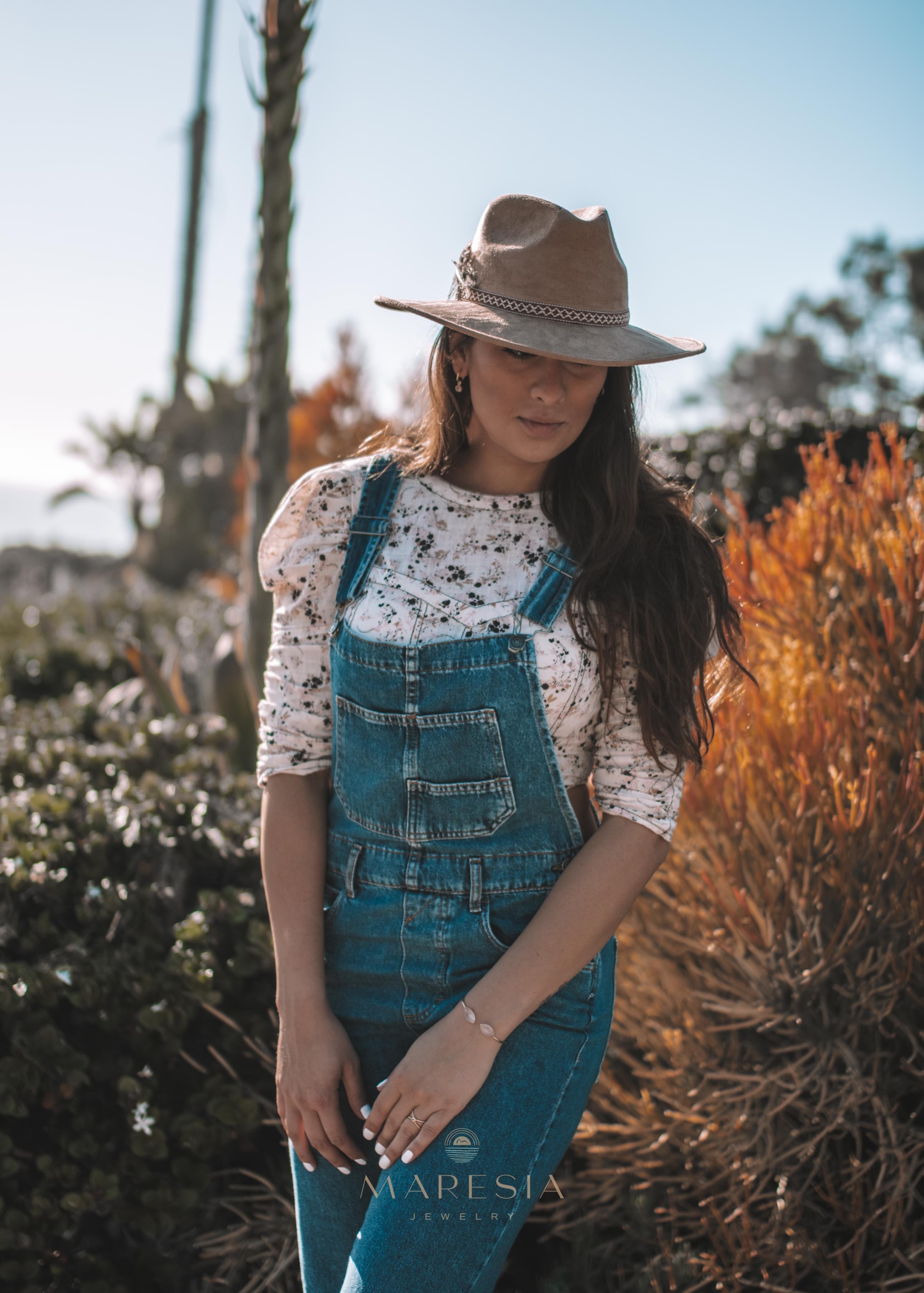 Nati Hat ~ Suede ~ MH013 - Maresia Jewelry