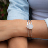 Laninha Bracelet ~ Moonstone ~ Gold Plated 18k or Silver Plated ~ MB047B