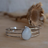 Laninha Bracelet ~ Moonstone ~ Gold Plated 18k or Silver Plated ~ MB047B