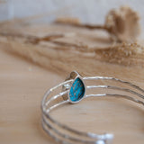Laninha Bracelet ~ Copper Turquoise ~ Gold Plated 18k or Silver Plated ~ MB044