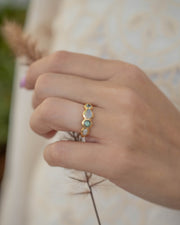 Sossie Ring ~ 18k Gold Plated ~ MR366 - Maresia Jewelry