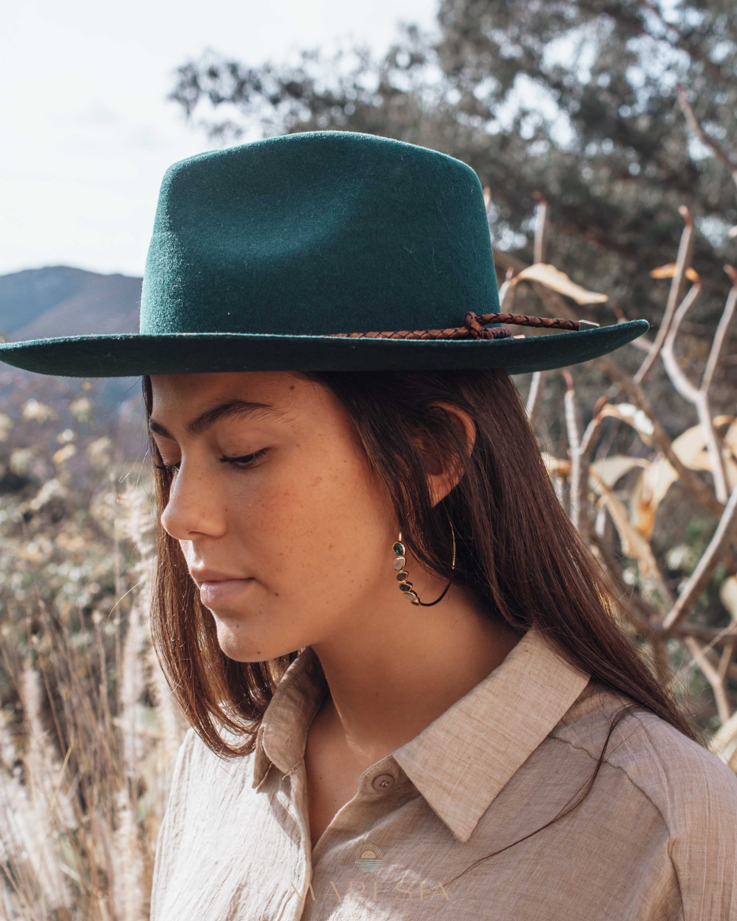 Sofi Hat ~ Australian wool ~ MH003 - Maresia Jewelry