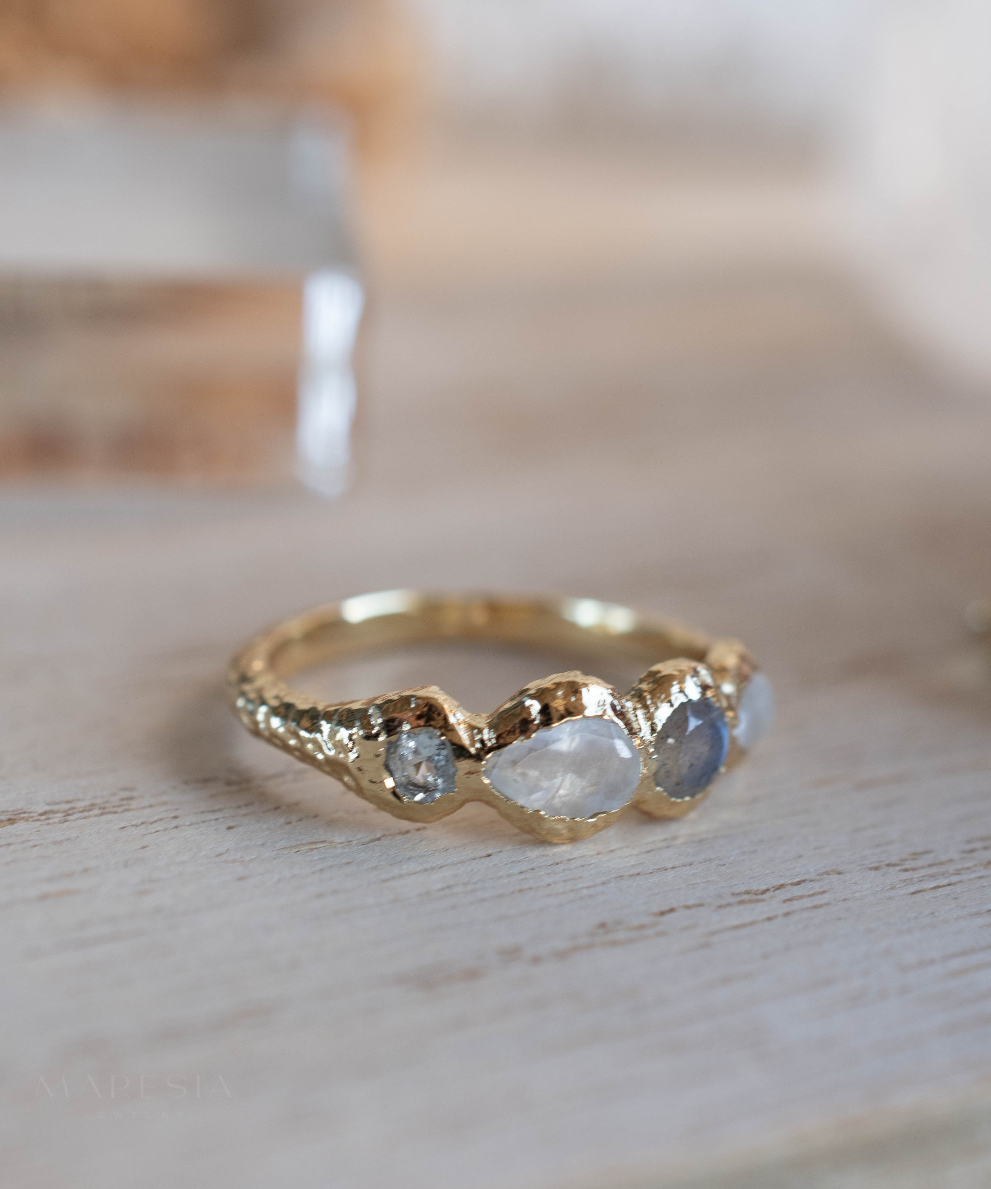 Sossie Ring ~ 18k Gold Plated ~ MR366 - Maresia Jewelry