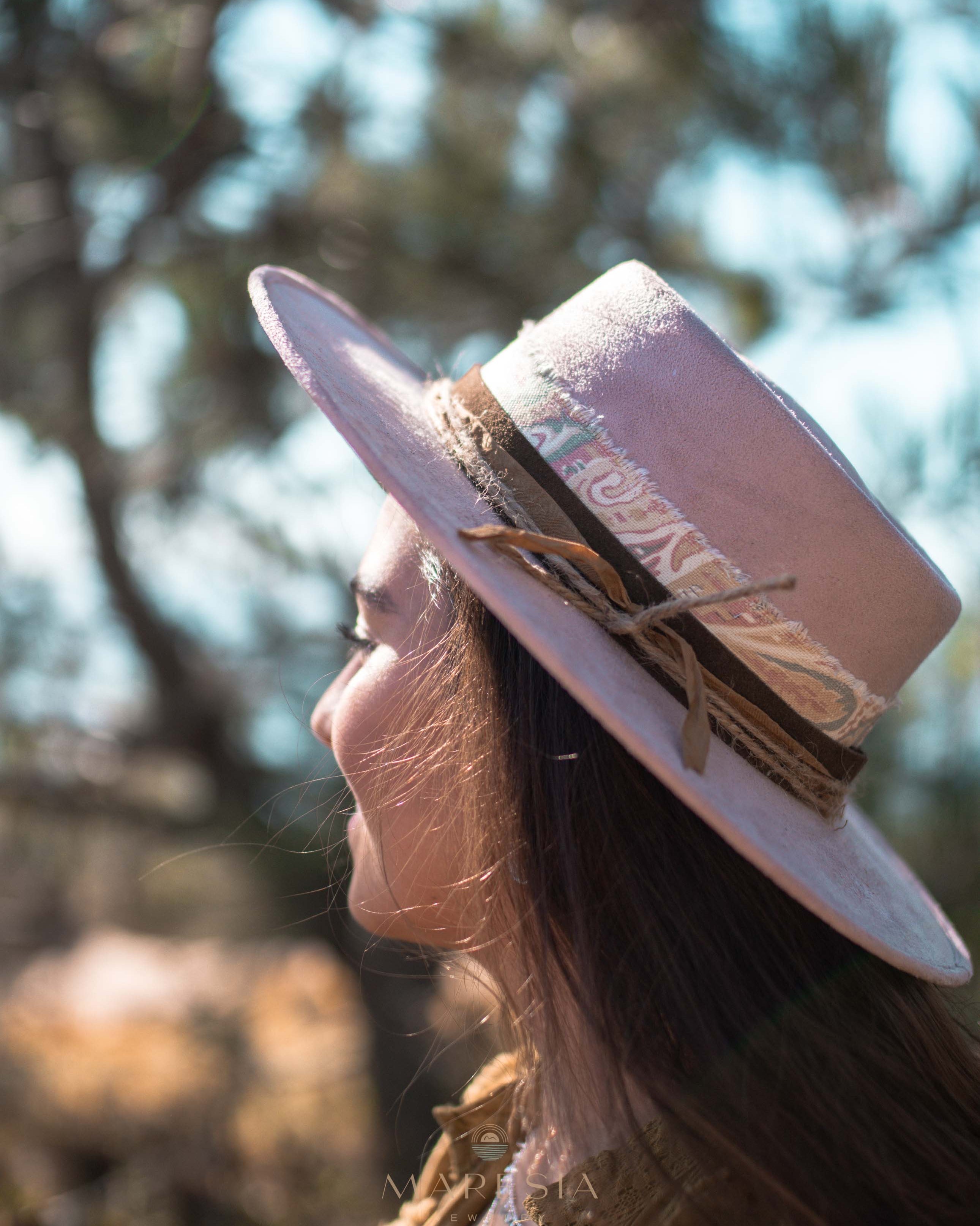 Clarine Hat ~ Suede ~ MH016