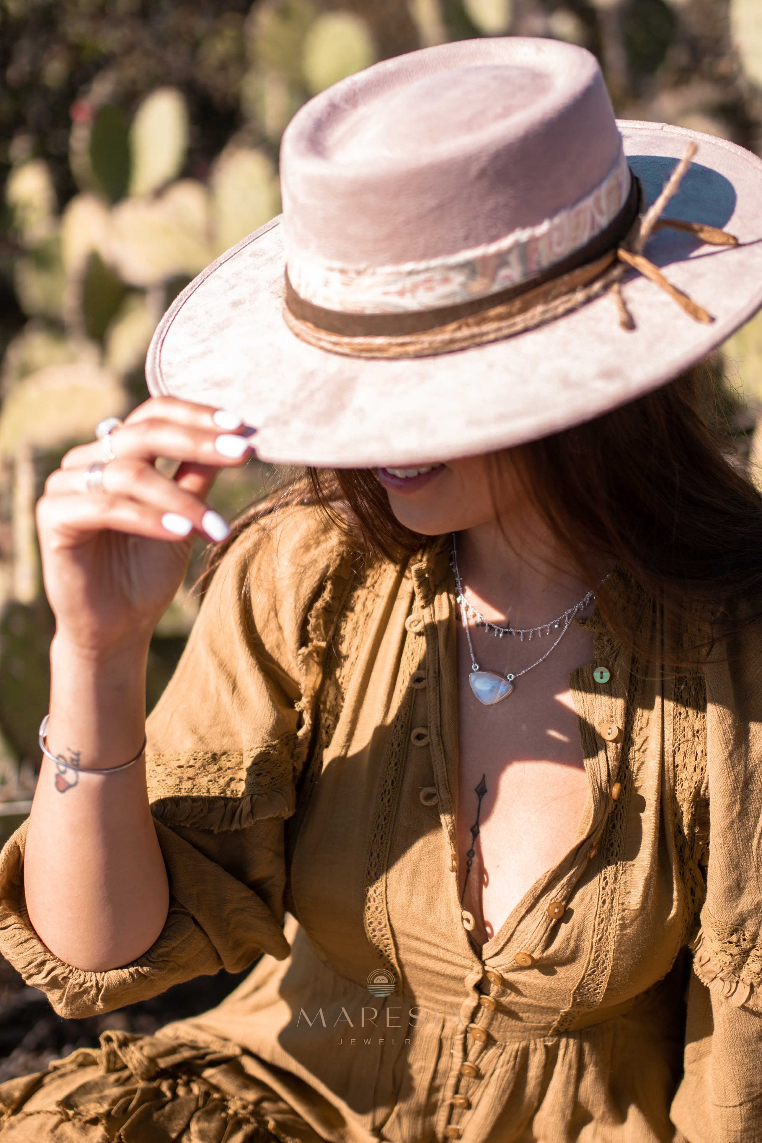 Clarine Hat ~ Suede ~ MH016