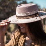 Clarine Hat ~ Suede ~ MH016