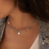 Turquoise Necklace ~ Sterling Silver 925 ~ MN005A - Maresia Jewelry