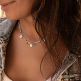 Turquoise Necklace ~ Sterling Silver 925 ~ MN005A - Maresia Jewelry