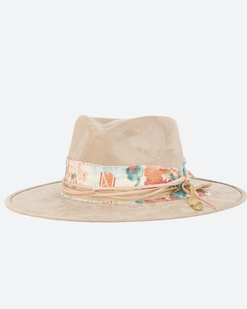 Joaca Hat ~ Suede ~ MH022 - Maresia Jewelry