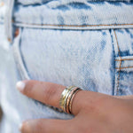 Meditation Ring ~ Spinner Ring~ Spinning ~ Yoga~ Anxiety ~ Anti Stress ~ Thin Band ~ Sterling Silver 925 ~Handmade ~Copper ~Bronze ~MS029