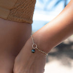 Tahitian Pearl Bracelet ~ Gold Filled or Sterling Silver 925 ~ Handmade ~ Hippie ~Bohemian ~Jewelry ~Stackable MB0