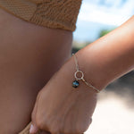 Tahitian Pearl Bracelet ~ Gold Filled or Sterling Silver 925 ~ Handmade ~ Hippie ~Bohemian ~Jewelry ~Stackable MB0