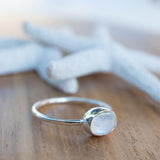 Moonstone Ring~ Sterling Silver 925 ~ Handmade ~ Gemstone ~ Hippie ~Bohemian~June Birthstone~MR346