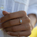 Moonstone Ring~ Sterling Silver 925 ~ Handmade ~ Gemstone ~ Hippie ~Bohemian~June Birthstone~MR346